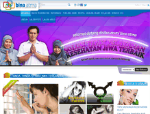 Tablet Screenshot of binaatma.com